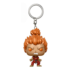Chaveiro Funko Pocket Street Fighter Akuma Exclusive