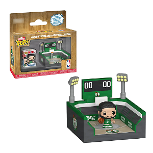 Funko Bitty Pop NBA Jayson Tatum and Basketball Arena