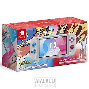 Nintendo Switch Lite Zacian and Zamazenta Pokemon Edition - Game