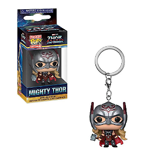Chaveiro Funko Pocket Pop Marvel Love & Thunder Mighty Thor