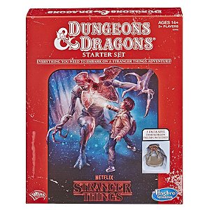 Stranger Things Dungeons & Dragons RPG Tabuleiro Starter Set