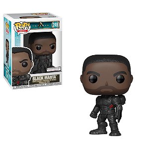 Funko Pop Aquaman 249 Black Manta Unmasked Special Edition