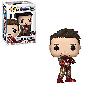Funko Pop Marvel Endgame 529 Iron Man w/ Gauntlet NYCC Exclusive