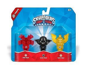 Skylanders Trap Team: Fire, Kaos, Tech Triple Trap Pack