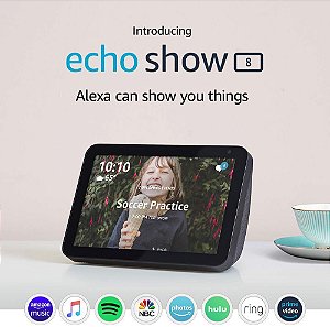 Echo Show 8 HD 8 Smart Display C/ Alexa - Charcoal