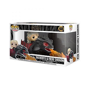 Funko Pop Game of Thrones 68 Daenerys On Fiery Drogon