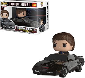 Funko Pop Knight Rider 50 Michael Knight Kitt Super Máquina