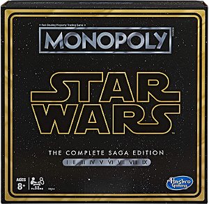 Monopoly Star Wars Complete Saga Edition Board Game (Inglês)