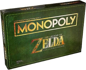 Monopoly Legend of Zelda Collectors Edition Board Game (Inglês)