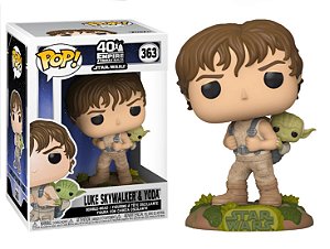 Funko Pop Star Wars 363 Training Luke with Yoda