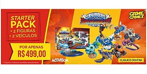 Kit Skylanders Superchargers c/ 2 Figuras e 2 Veículos - PS3