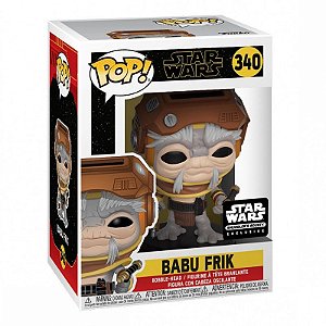Funko Pop Star Wars Rise Of Skywalker 340 Babu Frik Exclusive