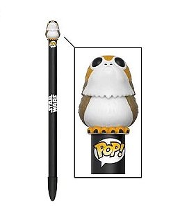Funko Pop Pen Star Wars Porg - Caneta Preta