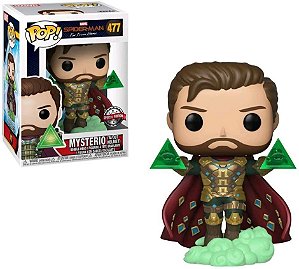 Funko Pop Spider-Man 477 Mysterio Without Helmet Special
