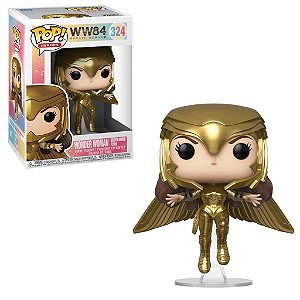 Funko Pop WW84 324 Wonder Woman Golden Armor Flying