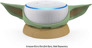 Suporte p/ Echo Dot 3rd Gen The Mandalorian Baby Yoda The Child