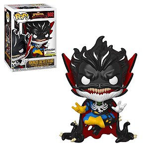 Funko Pop Spider-Man Maximum 602 Venomized Dr. Strange GITD