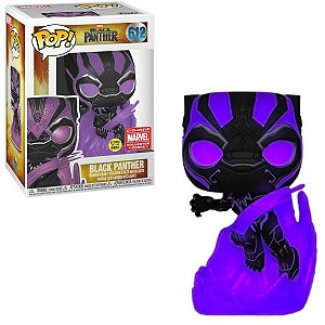 Funko Pop Black Panther 612 Black Panther Glows in the Dark