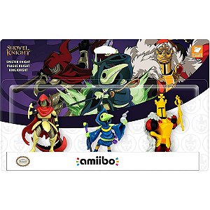 Amiibo Shovel Knight Pack 3 Amiibos Switch 3DS Wii U