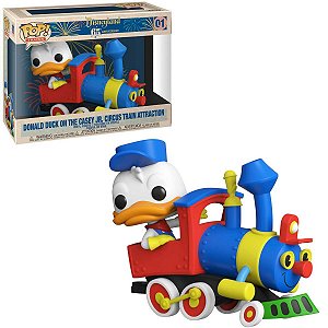 Funko Pop Disney 65th 01 Donald Duck On The Casey Jr. Circus Train Attraction