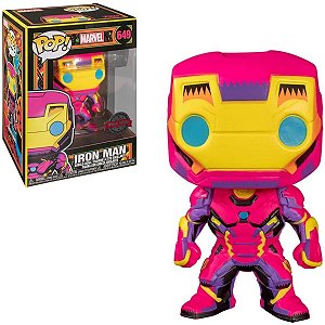 Funko Pop Marvel 649 Iron Man Black Light