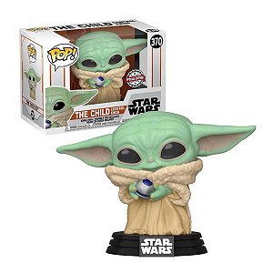Funko Pop The Mandalorian 370 The Child w/ Control Knob