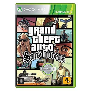 Todos os códigos do GTA San Andreas para Xbox 360