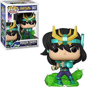 Funko Pop Saint Seiya 807 Dragon Shiryu Zodiaco