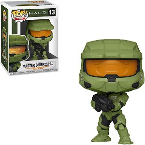 Funko Pop Halo 13 Master Chief w/ With Ma40 Rifle