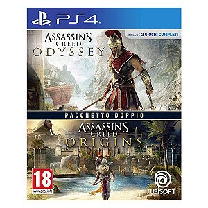 Assassin's Creed: Odyssey + Origins, Jogo PS4