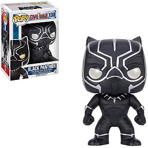 Funko Pop Captain America 130 Black Panther Pantera Negra