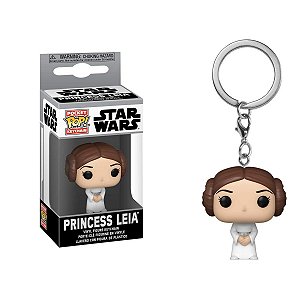 Chaveiro Funko Pocket Star Wars Princess Leia