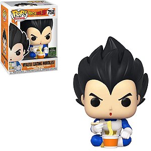 Funko Pop Dragon Ball Z 758 Vegeta Eating Noodles Exclusive