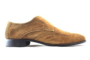 sapato derby brogue masculino