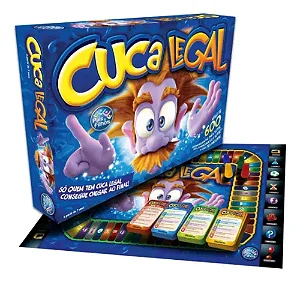 Jogo Tabuleiro Cuca Legal 600 Perguntas Brinquedo Crianças