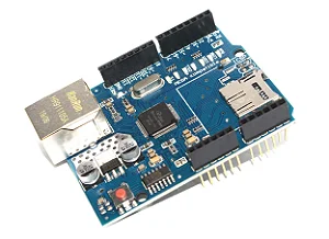 Módulo Ethernet Shield W5100 Com Slot Para SD Card