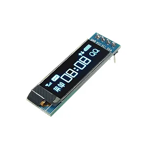 Display OLED 128×32 0.91" I2C Azul