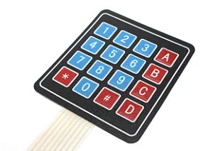 Teclado Matricial Membrana 16 Teclas