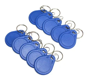 Chaveiro Proximidade Rfid Mifare S50 13,56 Mhz Tag Rfid