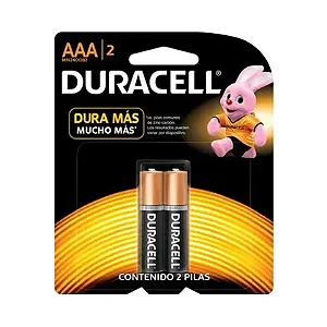 Pilha alcalina AAA Duracell - 4,50/ cada