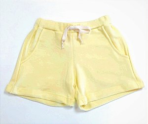 Shorts Moletim Amarelo