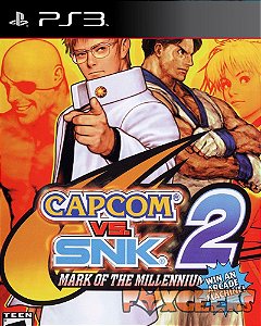 Capcom vs SNK 2: Mark of the Millennium 2001(CLÁSSICO PS2) [PS3]