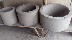 Bloco Pilar de Concreto redondo 30x30