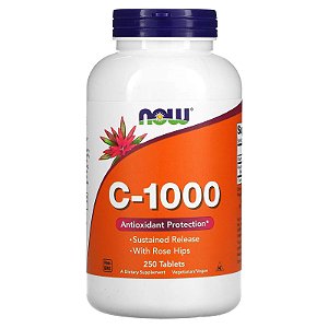C-1000 Now Foods 250 Comprimidos