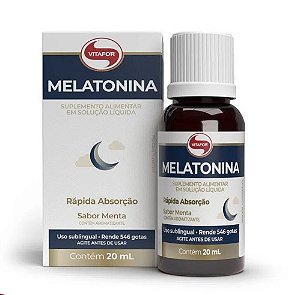 Melatonina sabor menta 20ml - Vitafor