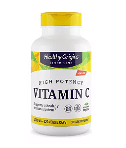 Vitamina C Healthy Origins 1000mg 120 Cápsulas