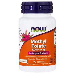 Methyl Folate 1000mcg 90 cápsulas