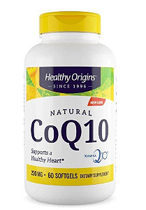 Coenzima CoQ10 200mg Healthy Origins - 60 Cápsulas Gelatinosas