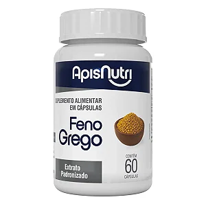 Feno Grego 700mg 60 Cápsulas Apisnutri