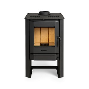 Calefator a Lenha / Kopenhagen / Preto / 90 m²